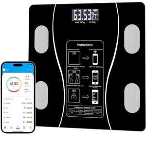 Digital Body Weight Scale with App Connectivity